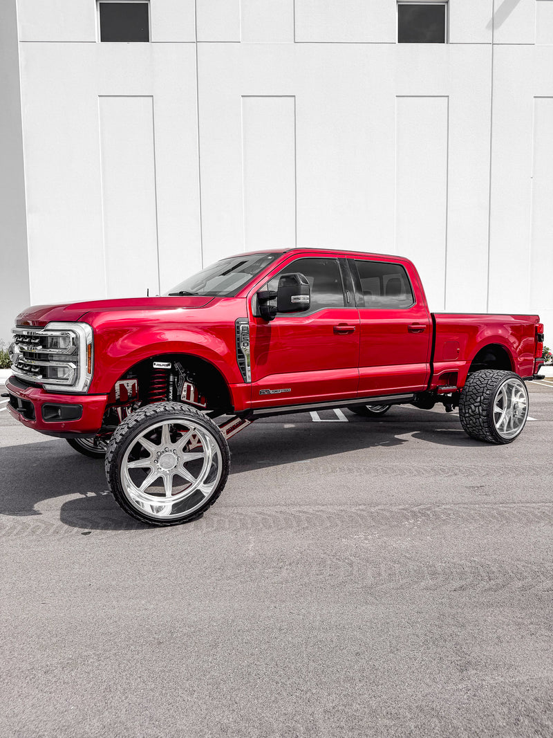2024 Ruby Red 7 Inch Lift 