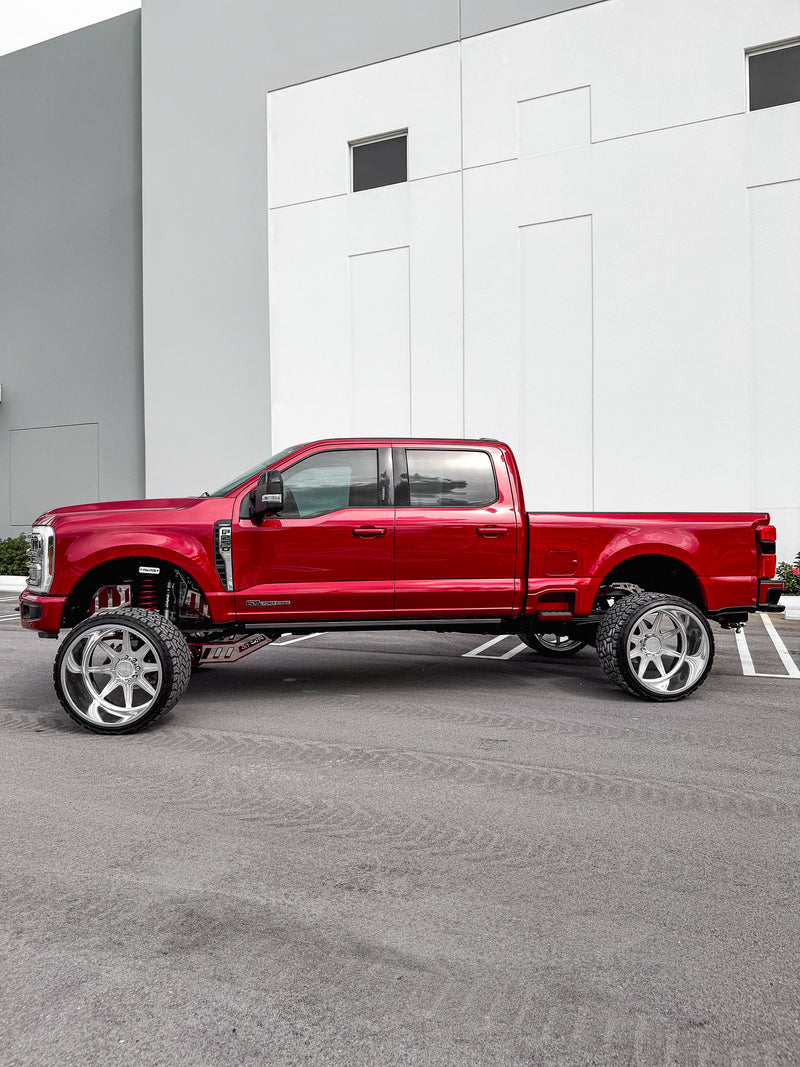2024 Ruby Red 7 Inch Lift 