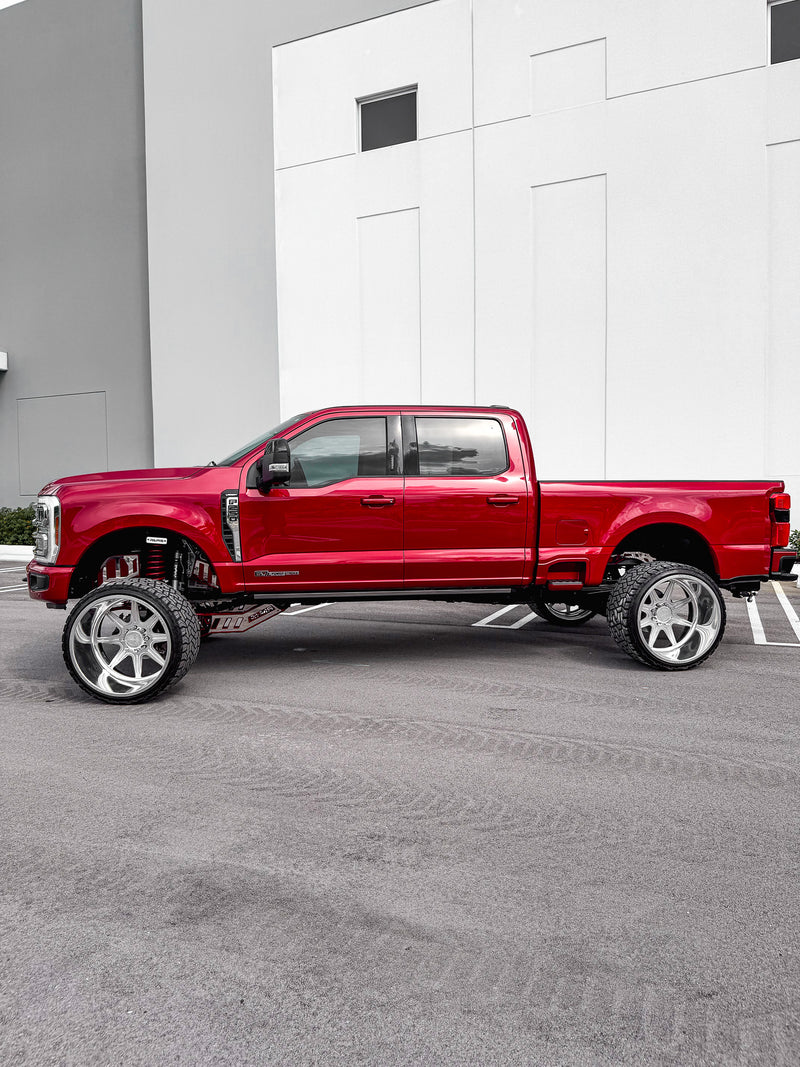 2024 Ruby Red 7 Inch Lift 