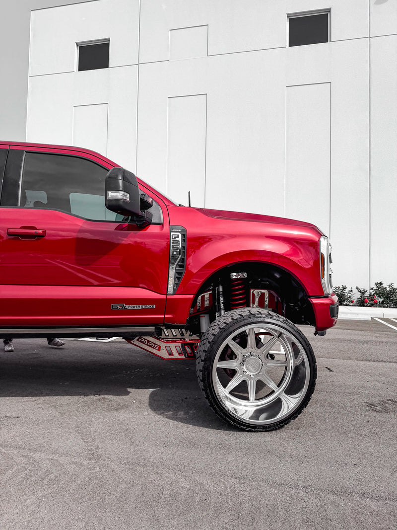 2024 Ruby Red 7 Inch Lift 