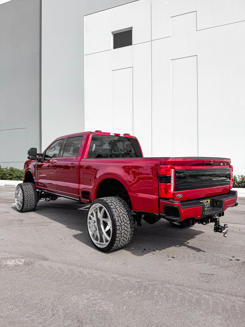 2024 Ruby Red 7 Inch Lift 
