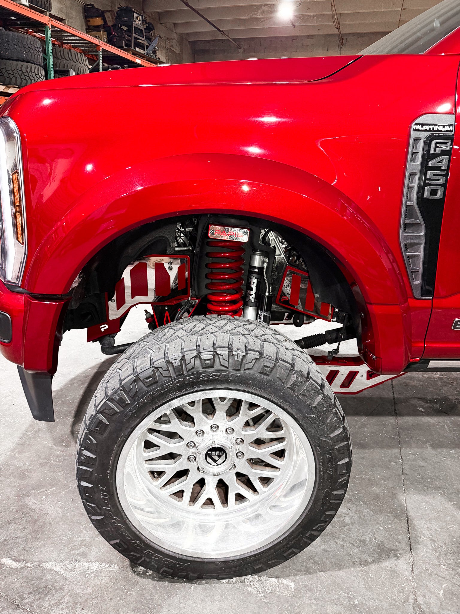2025 f450 Platinum 6 inch lift build