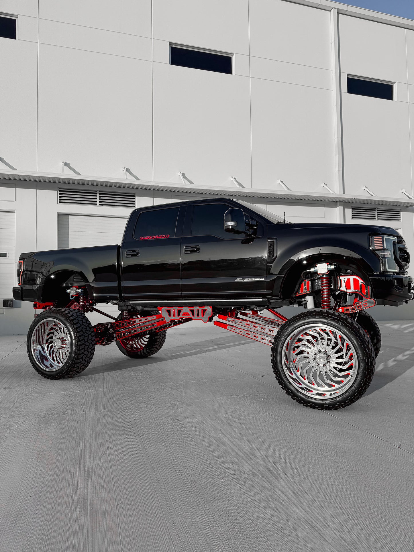Ford Super Duty 10"-20" Mini Cradle Front & Rear 4 Long Arm Lift Kit