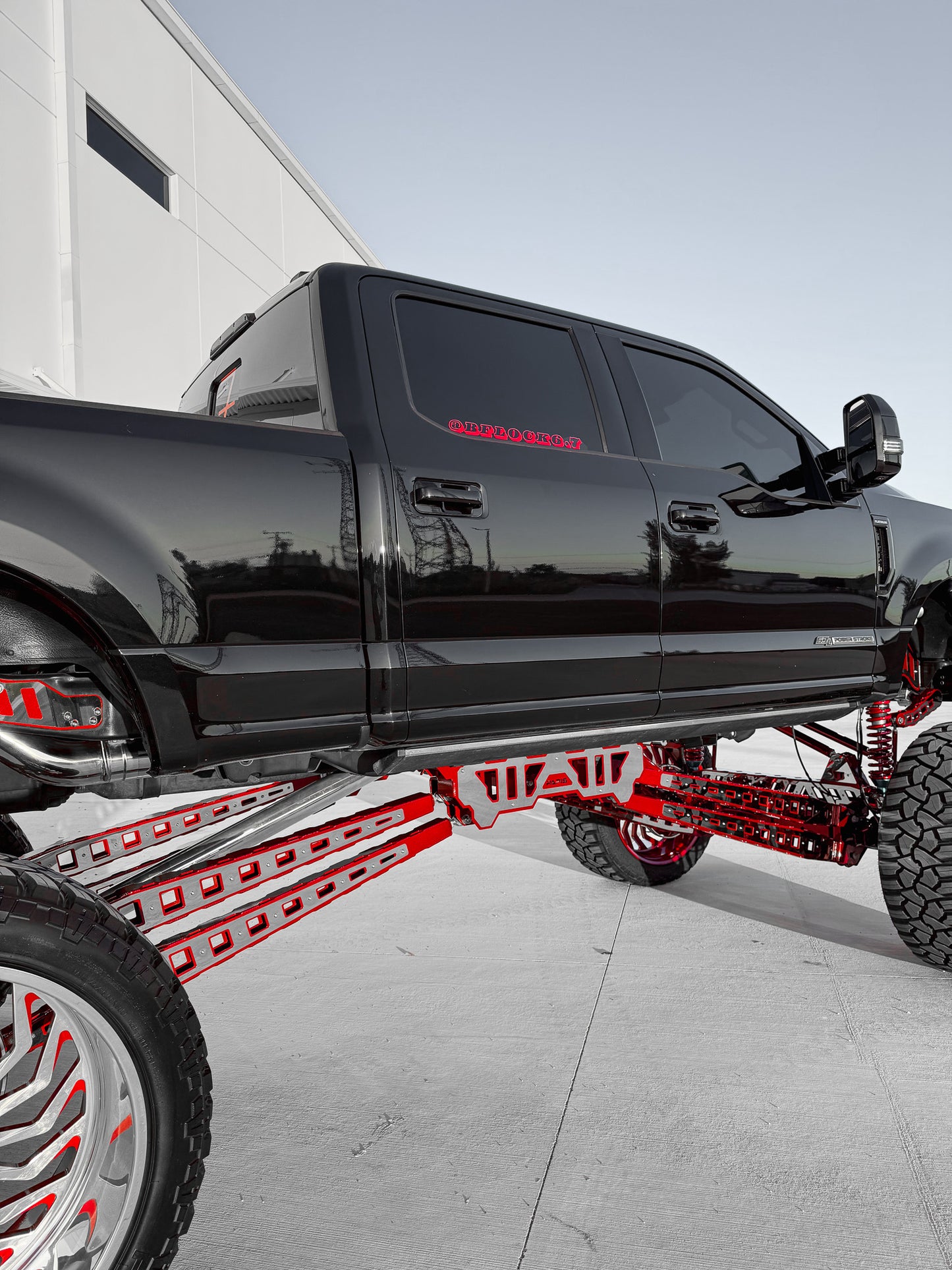 Ford Super Duty 10"-20" Mini Cradle Front & Rear 4 Long Arm Lift Kit