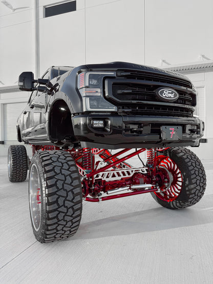 Ford Super Duty 10"-20" Mini Cradle Front & Rear 4 Long Arm Lift Kit