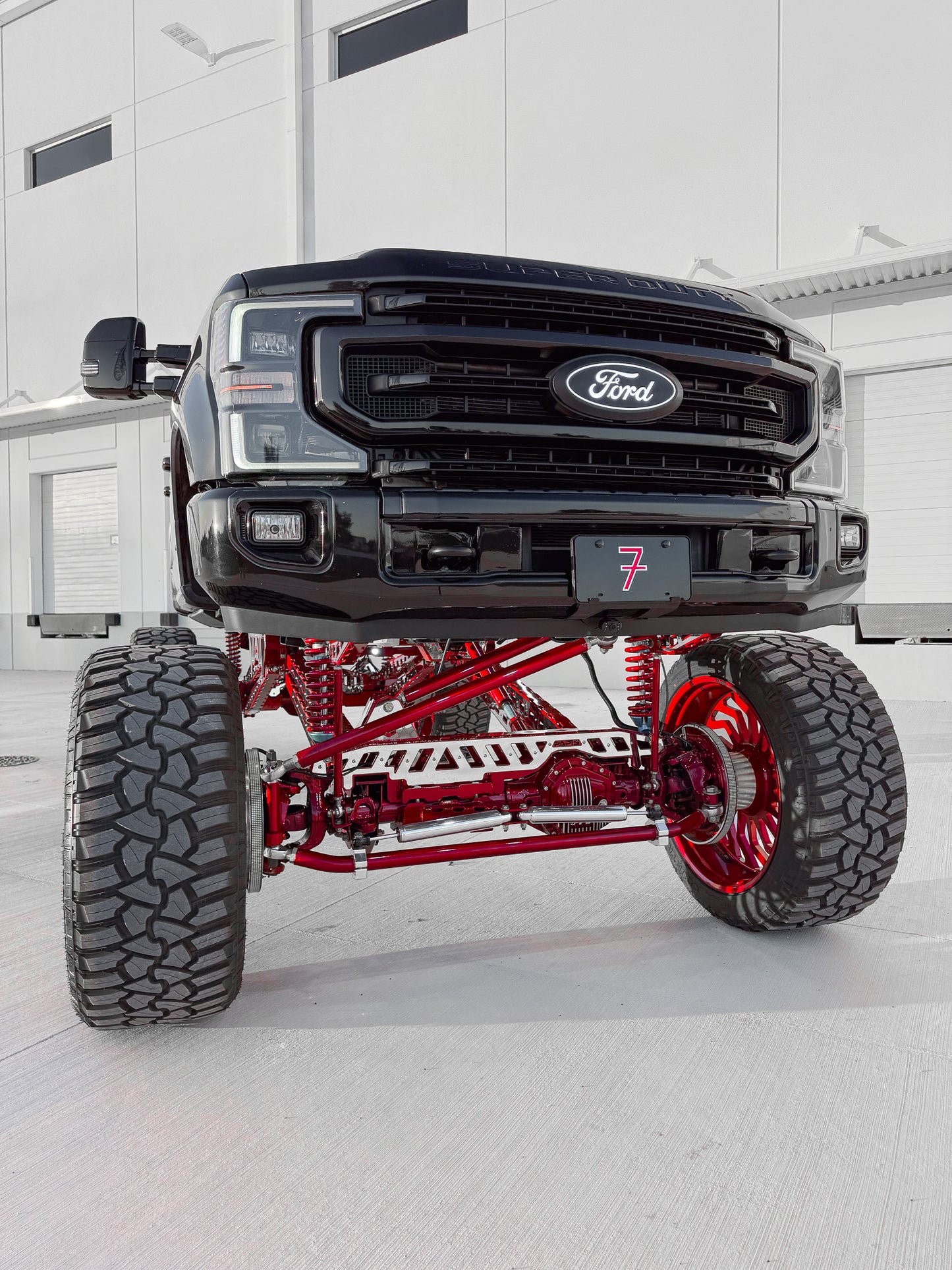 Ford Super Duty 10"-20" Mini Cradle Front & Rear 4 Long Arm Lift Kit