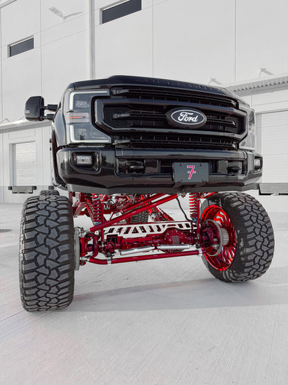 Ford Super Duty 10"-20" Mini Cradle Front & Rear 4 Long Arm Lift Kit