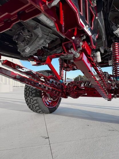 Ford Super Duty 10"-20" Mini Cradle Front & Rear 4 Long Arm Lift Kit
