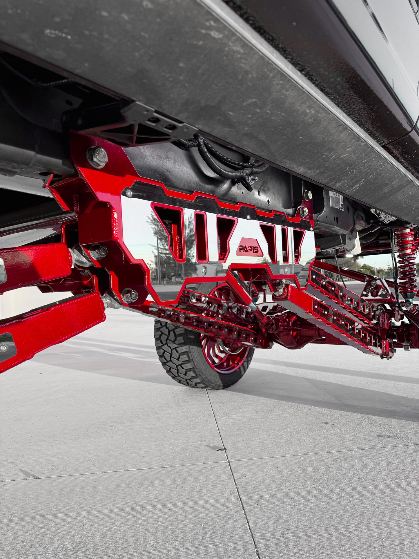 Ford Super Duty 10"-20" Mini Cradle Front & Rear 4 Long Arm Lift Kit