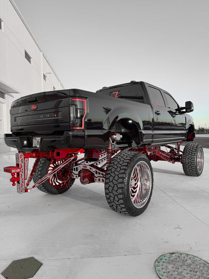 Ford Super Duty 10"-20" Mini Cradle Front & Rear 4 Long Arm Lift Kit