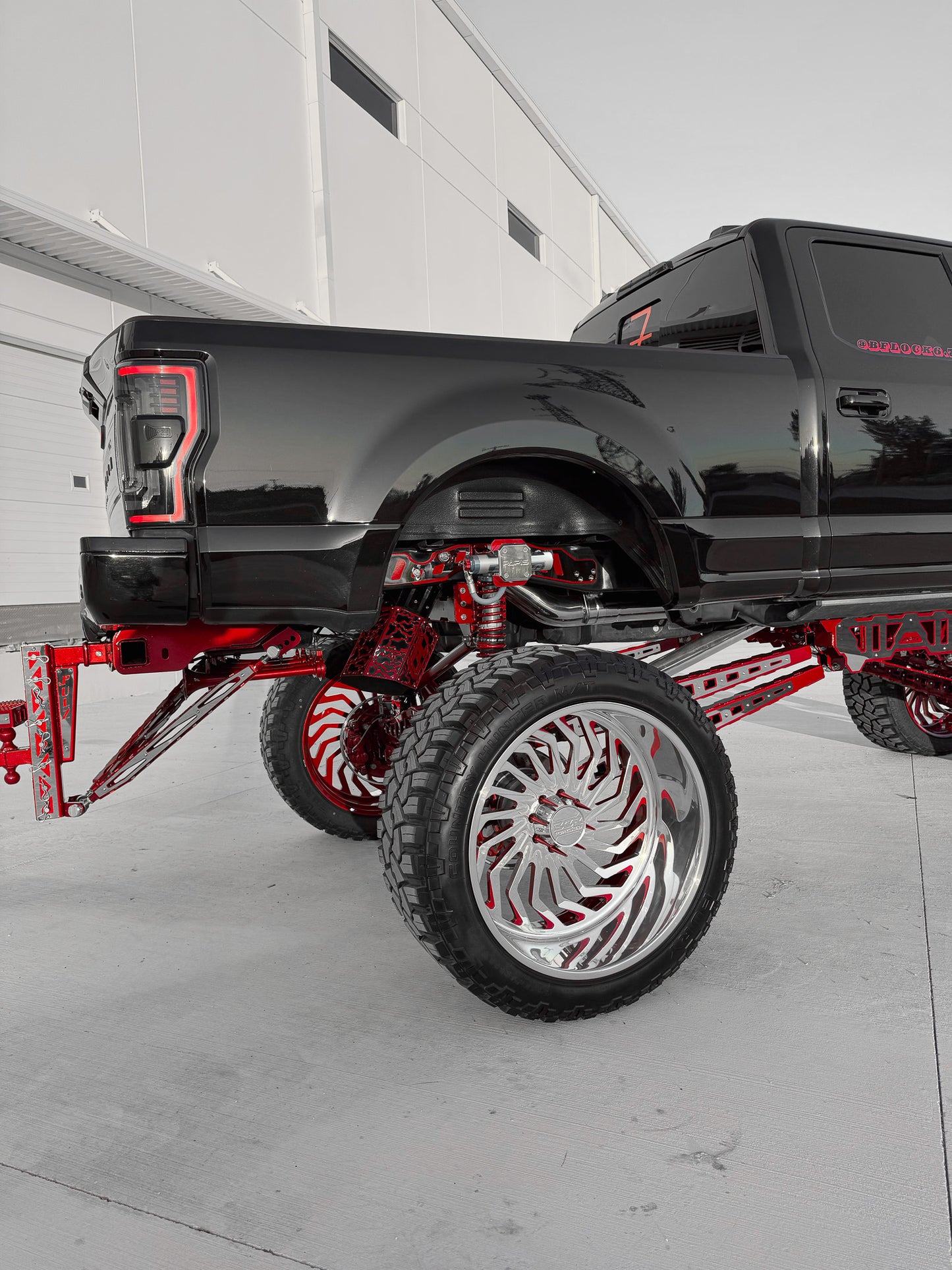 Ford Super Duty 10"-20" Mini Cradle Front & Rear 4 Long Arm Lift Kit