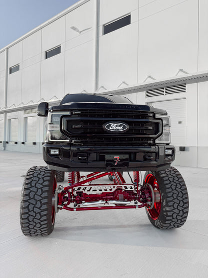 Ford Super Duty 10"-20" Mini Cradle Front & Rear 4 Long Arm Lift Kit