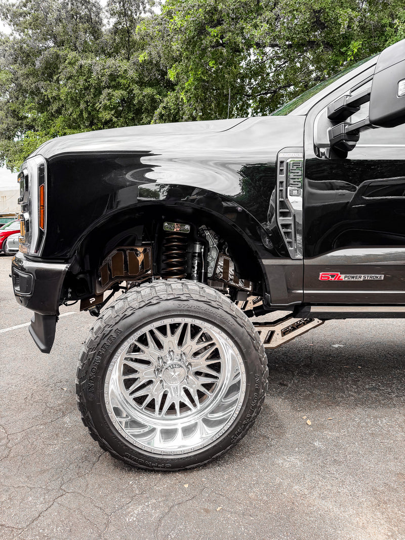 2025 f250 King Ranch 8 Inch Lift Kit Build