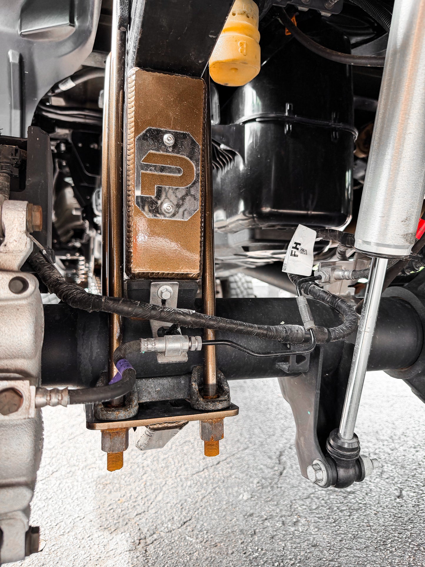 Ford Super Duty Rear Lift Blocks