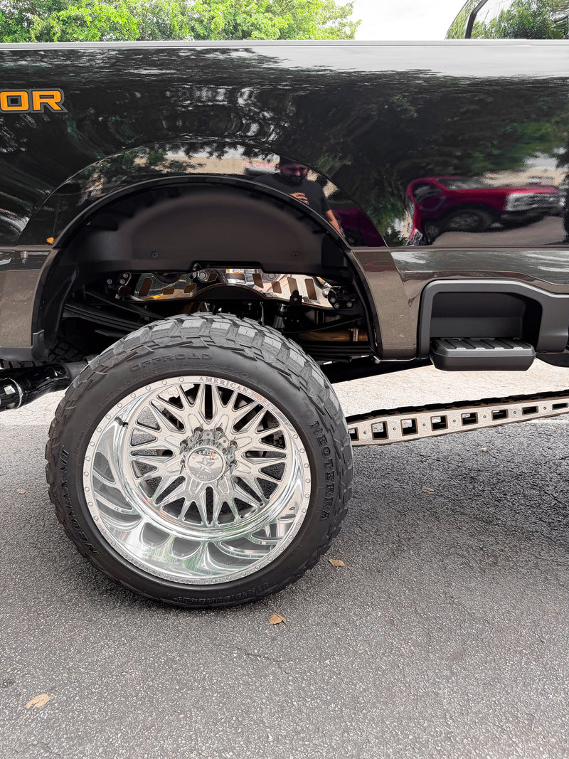 2025 f250 King Ranch 8 Inch Lift Kit Build