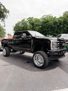 2025 f250 King Ranch 8 Inch Lift Kit Build