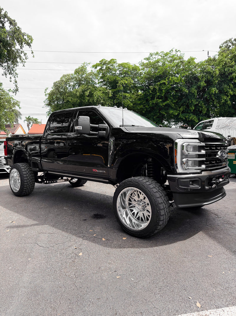 2025 f250 King Ranch 8 Inch Lift Kit Build