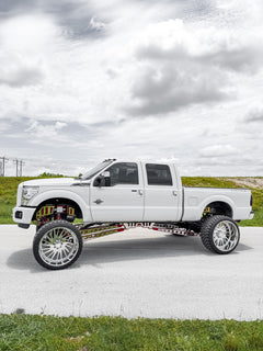 2016 F250 Platinum 12 inch lift kit build