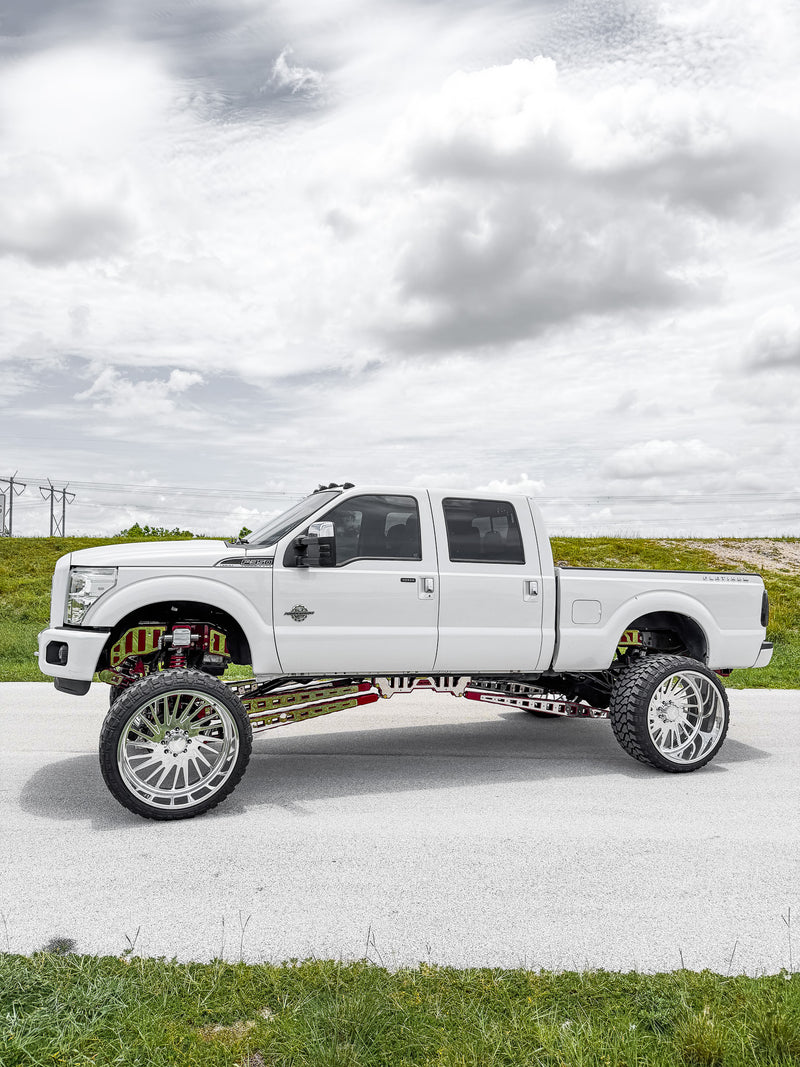 2016 F250 Platinum 12 inch lift kit build