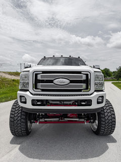 2016 F250 Platinum 12 inch lift kit build