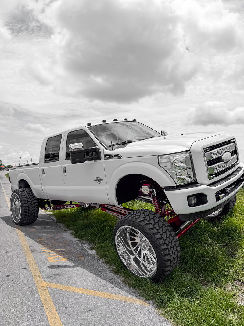 2016 F250 Platinum 12 inch lift kit build