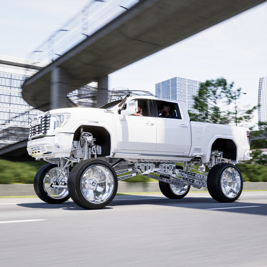 GM 2500 Straight Axle Swap 18"-24" Inch Lift Kit & Conversion