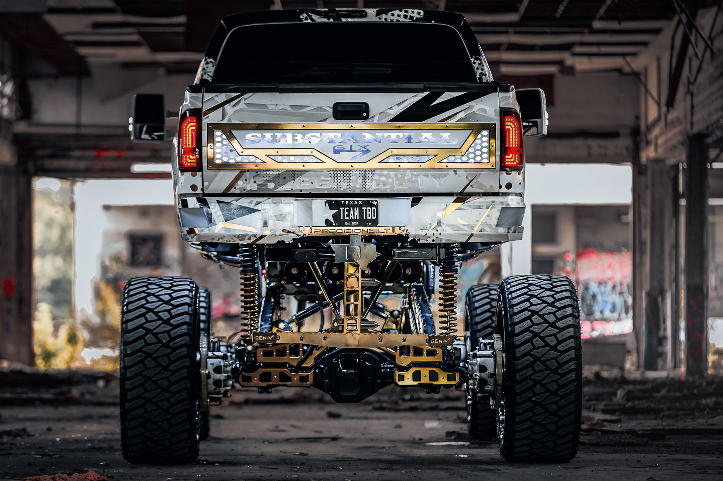 2014 F250 Super Duty 24 inch lift kit