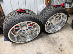 2024 F250 Platinum 8 Inch Lift Build 