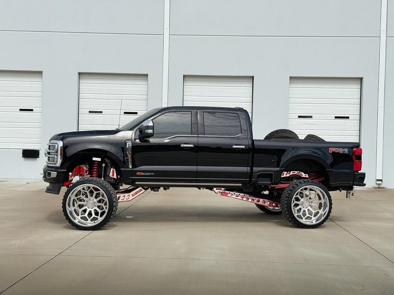 2024 F250 Platinum 8 Inch Lift Build 
