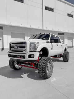 2016 F250 Platinum 12 inch lift kit build