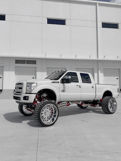 2016 F250 Platinum 12 inch lift kit build