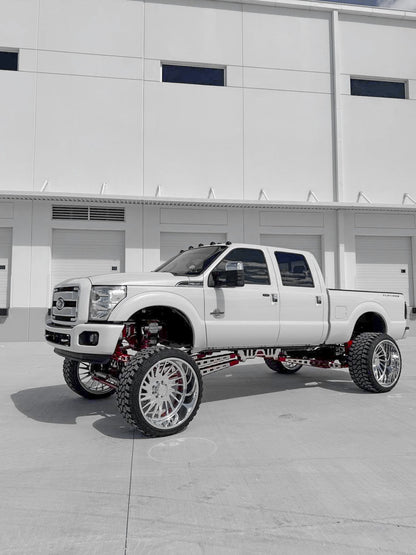 2016 F250 Platinum 12 inch lift kit build
