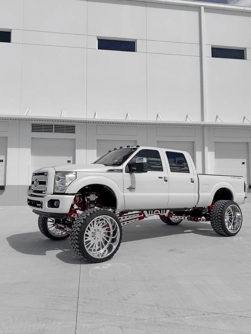 2016 F250 Platinum 12 inch lift kit build