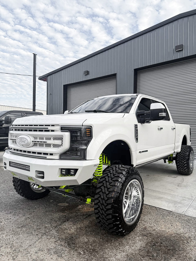 2022 F250 Platinum 8 Inch Build