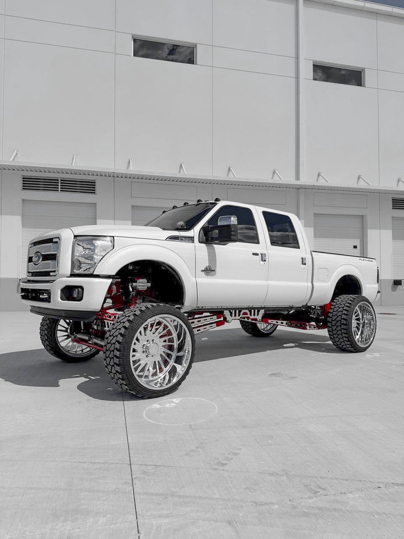 2016 F250 Platinum 12 inch lift kit build