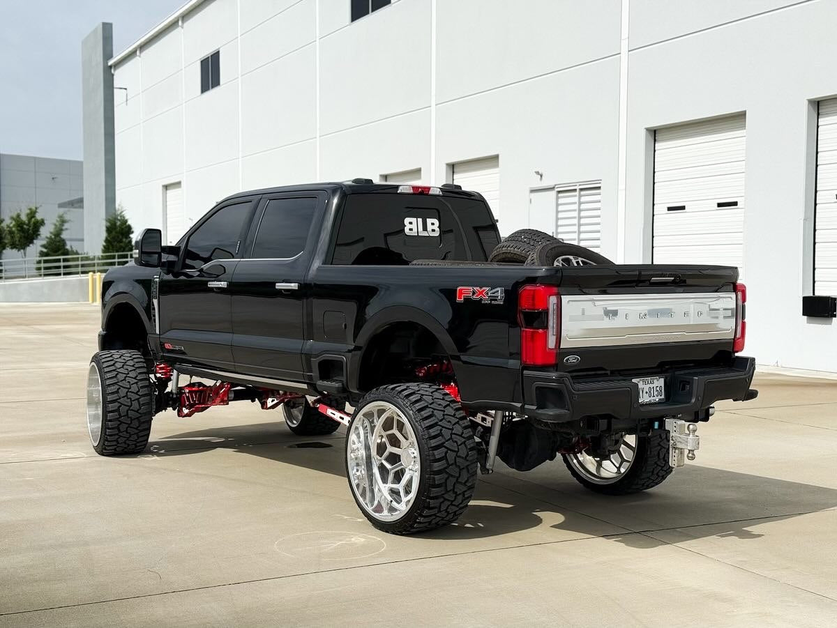 2024 F250 Platinum 8 Inch Lift Build 
