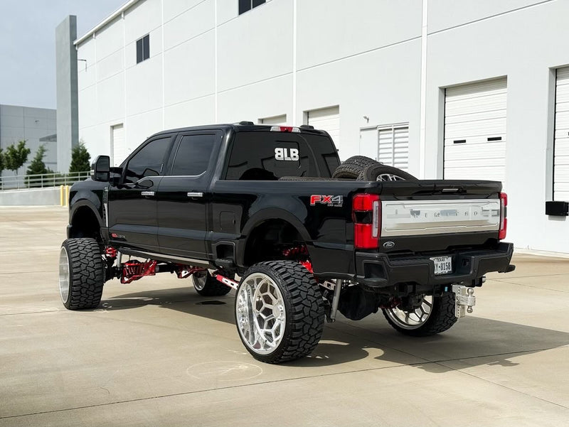 2024 F250 Platinum 8 Inch Lift Build 