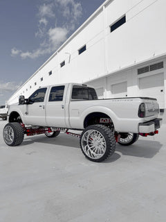 2016 F250 Platinum 12 inch lift kit build