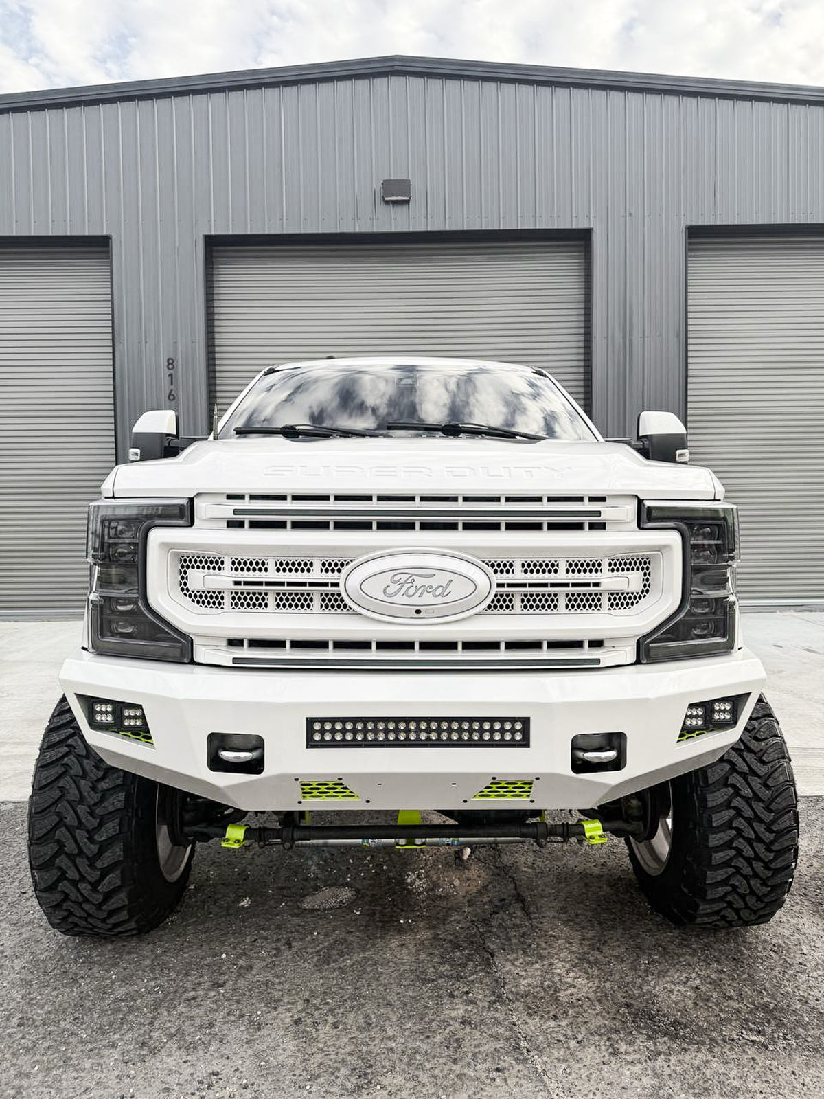 2022 F250 Platinum 8 Inch Build