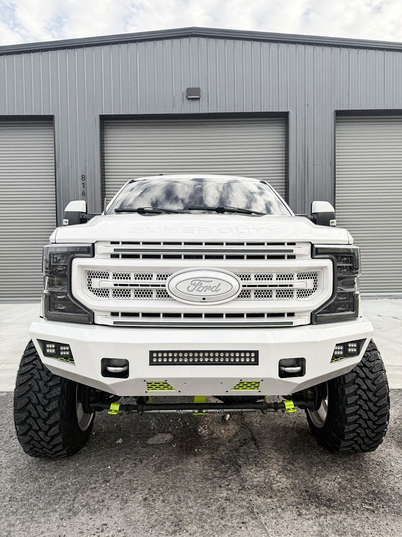 2022 F250 Platinum 8 Inch Build