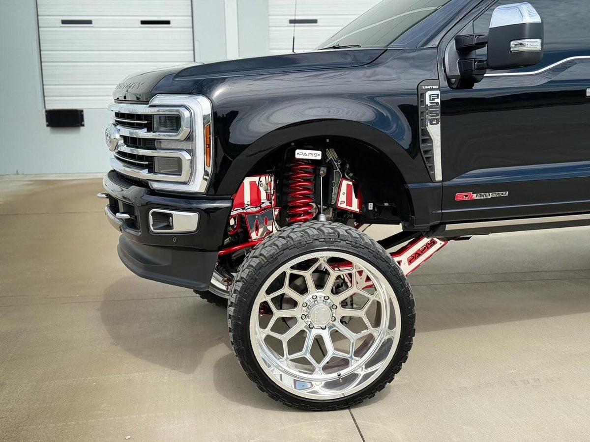 2024 F250 Platinum 8 Inch Lift Build 