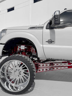 2016 F250 Platinum 12 inch lift kit build