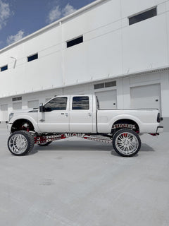 2016 F250 Platinum 12 inch lift kit build