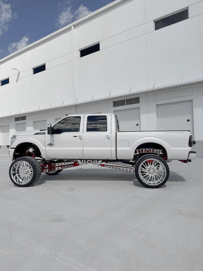 2016 F250 Platinum 12 inch lift kit build
