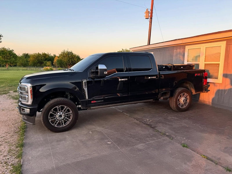 2024 F250 Platinum 8 Inch Lift Build 